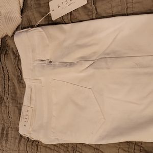 NWT Risen Classic White Jeans size 29/9